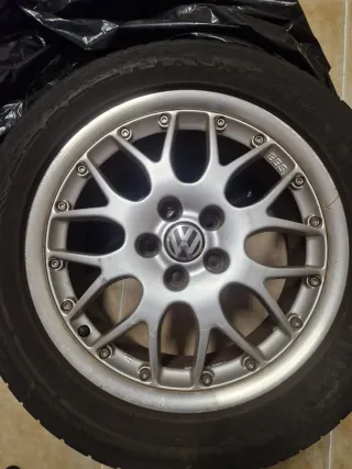 4 LLANTAS 16" //BBS RS-771//20 ANIVERSARIO VW GOLF