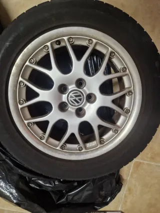 4 LLANTAS 16" //BBS RS-771//20 ANIVERSARIO VW GOLF