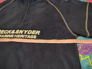 Felpa Peck & Snyder Mezza Zip Tg M