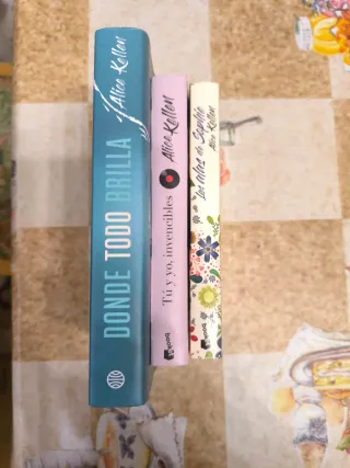 Lote de 3 libros de Alice kellen