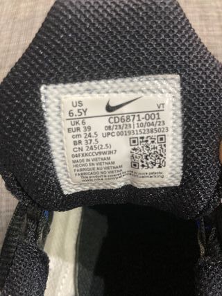 Nike Air Max Plus 3 Talla 39 Azul/Negro