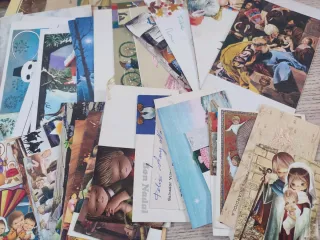58 Postales Navideñas Antiguas (Años 60-80)