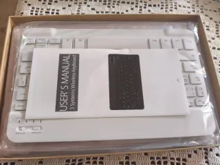 Teclado Inalámbrico Blanco