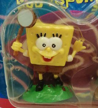 Bob Esponja Calamardo Patricio PVC Set 4 figuras