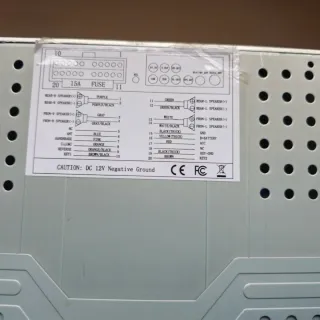 Radio con pantalla para coche