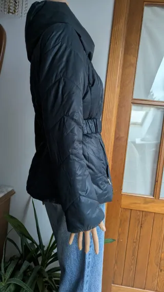 Plumífero cuello doble SFERA azul