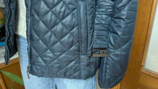 Plumífero cuello doble SFERA azul