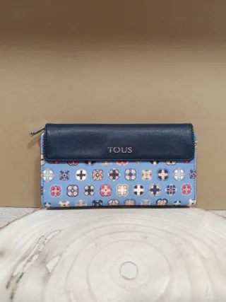 Cartera Tous azul y multicolor