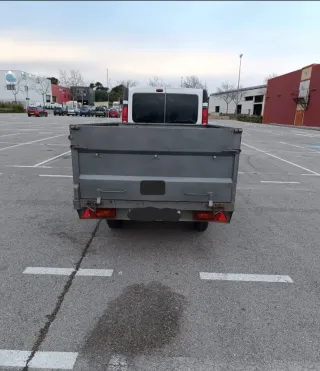 Remolque hidraulico homologado, un eje