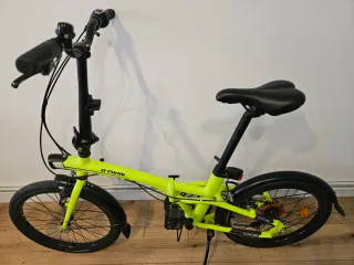 Impoluta Bicicleta plegable btwin tilt 500