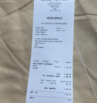 Bolso Louis Vuitton Pochette Accessoires