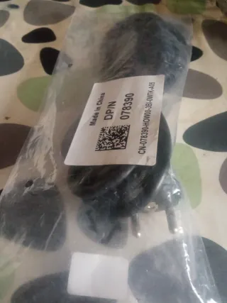 Cable de alimentación PC Negro