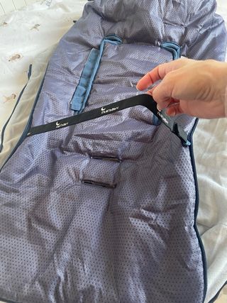 Saco Carrito,  impermeable por fuera, calentito x2