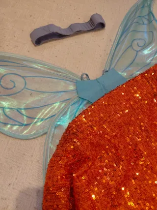 Disfraz Stella Winx Talla Única Naranja