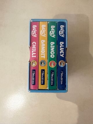 Lote Bluey: Puzzles (2x16) y Mini Biblioteca (4ud)