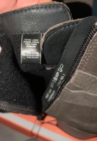 Stivaletti 37 pelle scamosciata marrone