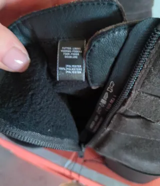 Stivaletti 37 pelle scamosciata marrone