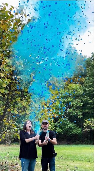 2 Cañones Revelación Género Azul