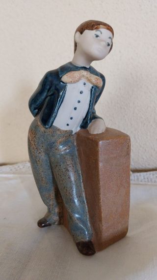 2 Figuras Muchachos Porcelana Rex