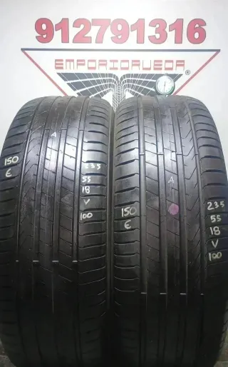 235 55 18 V PIRELLI RUEDA AL 90% DE VIDA UTIL
