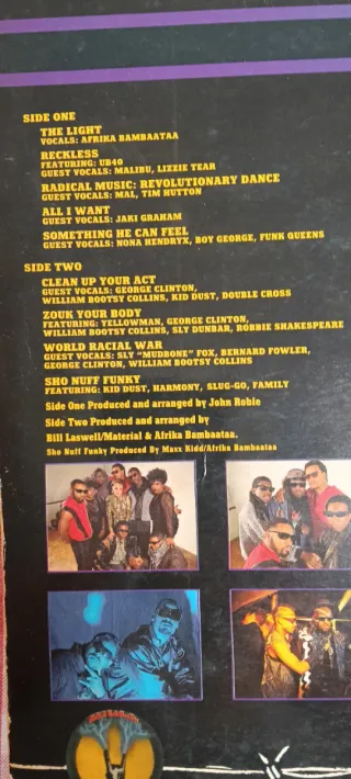 Vinilo Afrika Bambaataa & Family - The Light