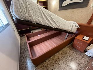 Canapé 150x190cm Madera y Tela