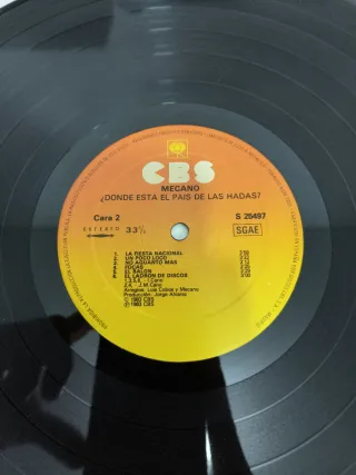 Vinilo Mecano Dónde Está El País De Las Hadas