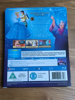 Cinderella Bluray Steelbook Zavvi Exclusive #14