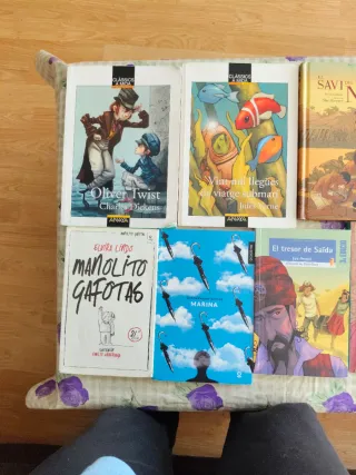 Vendo libros de lectura de institutos, uno 5 eur,