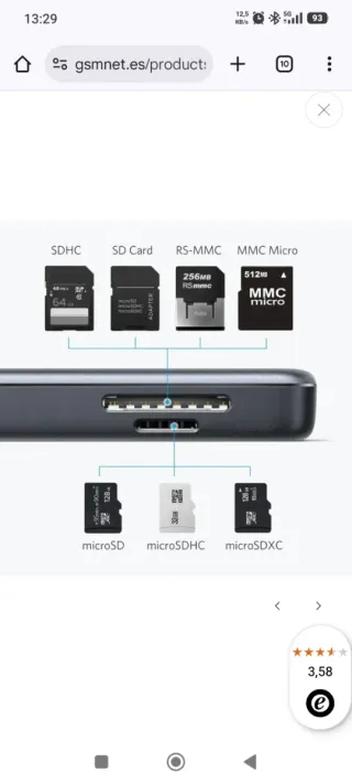 Adaptador Anker USB-C