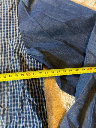 Camisa manga larga patchwork