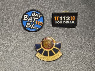 Lote 3 pines Ertzaintza 1 promoción, SOS Deiak 112