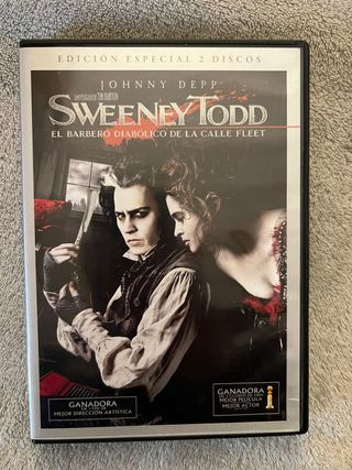 Sweeney Todd DVD Edición Especial 2 Discos