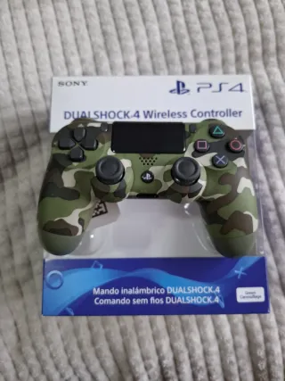 Mando PS4 DUALSHOCK 4 Camuflaje Verde