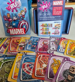 VIRUS MARVEL Juego de Mesa