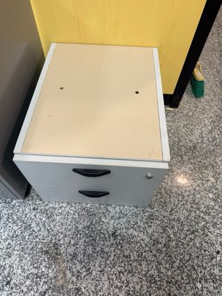 Cajonera metálica oficina 2 cajones