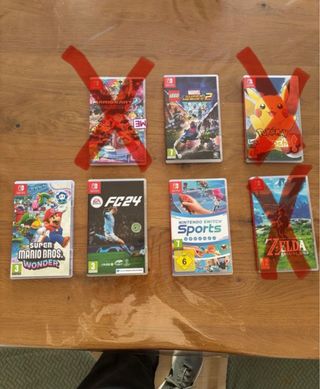 Juegos de Nintendo Switch