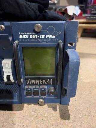 Dimmer Digital Profesional 12 Canales DMX/MIDI