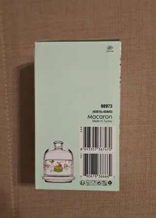 Porta Macarons in Vetro