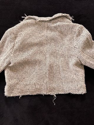 Blazer Zara Tweed Corto 13-14 Anni