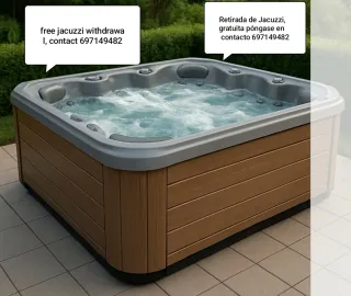 ¿Quieres quitar tu jacuzzi? Lo recojo GRATIS