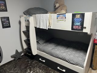 Litera 2m con cajones