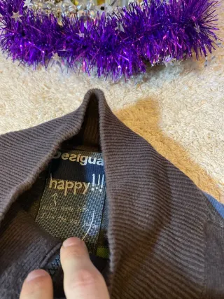 Jersey Desigual Cremallera Rayas Multicolor Talla