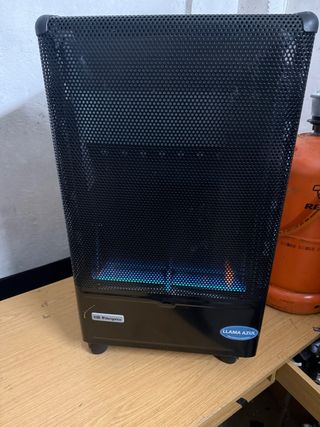 Calentador de gas butano Llama Azul