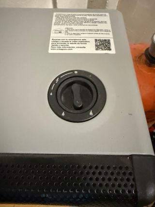 Calentador de gas butano Llama Azul