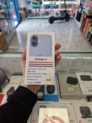 iPhone 17 Azul 256GB