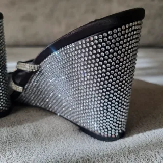 Cuñas Mango Brillantes Talla 37