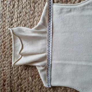 Abito Benetton Misto Lana Beige Tg M