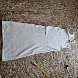 Abito Benetton Misto Lana Beige Tg M