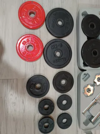 Set de pesas